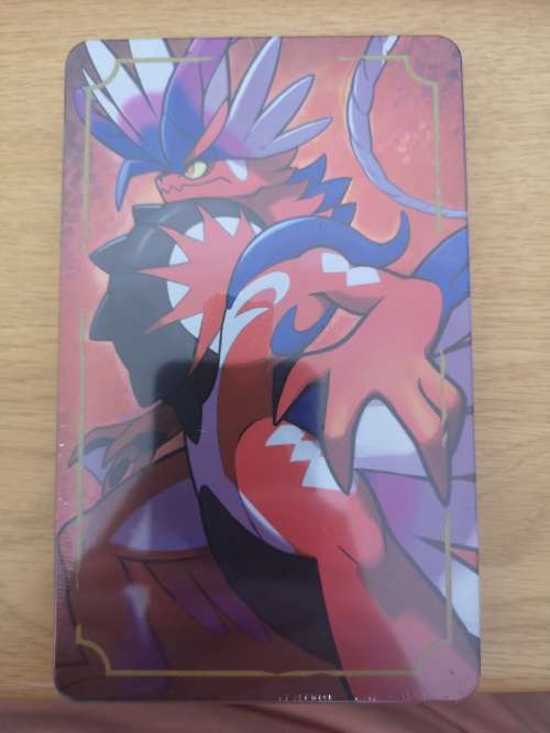 Pokémon Scarlet Steelbook (Game Not Included)