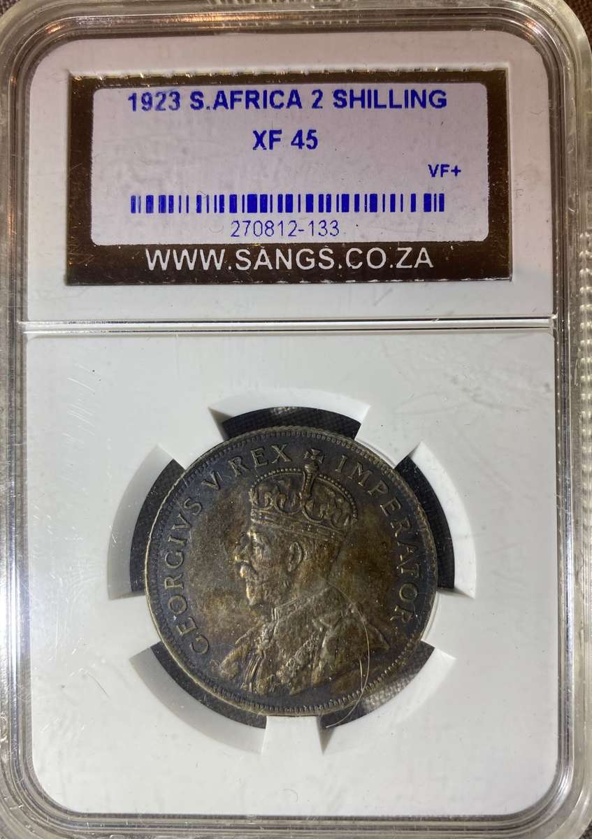 1923 South Africa 2 Shillings