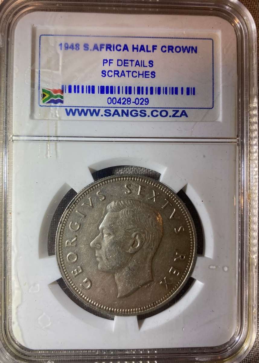 1948 South Africa Half Crown