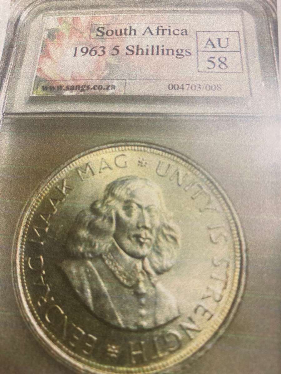 1963 South Africa 5 Shillings