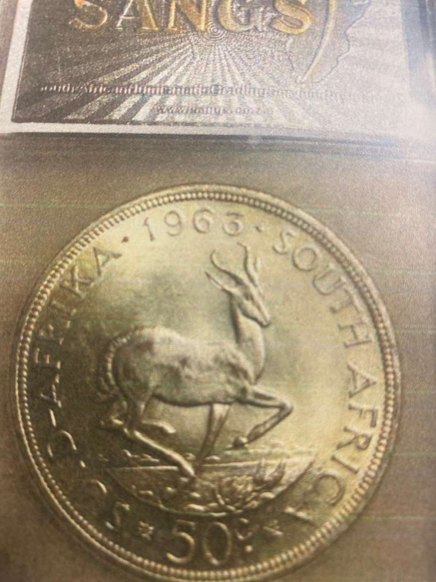 1963 South Africa 5 Shillings