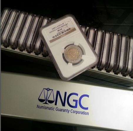 MS64 90th BIRTHDAY MANDELA COIN. HAVE TO HAVE!!