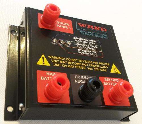 Dual Battery Charger with PV Solar MPPT