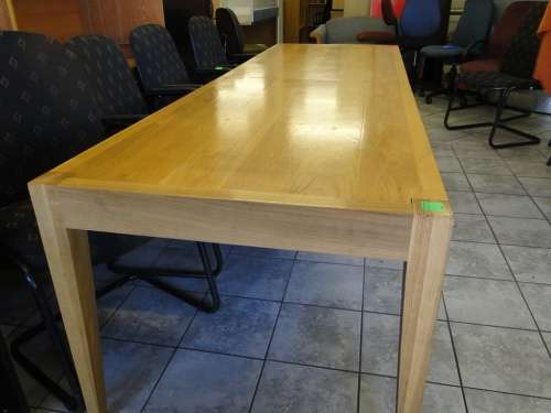 10 to 12 Seater Solid Oak Dinningroom/Meeting Table for-sale