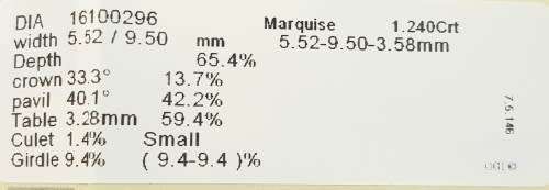 **CERTIFIED** MASSIVE | 1.240ct | MARQUISE CUT | CLARITY SI | DIAMOND | SOUTH AFRICA - BUY SAFE
