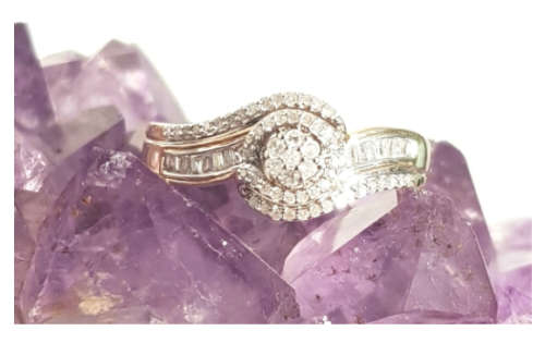 **SUPER SPECIAL | R29856** SWIRL DESIGN | 0.375ct | DIAMOND RING | YELLOW GOLD - BUY SAFE