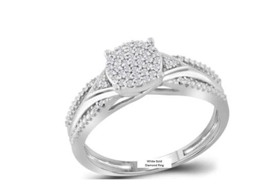 **GORGEOUS | R30639** DESIGNER PIECE | 0.350ct | DIAMOND RING | WHITE GOLD - BUY SAFE