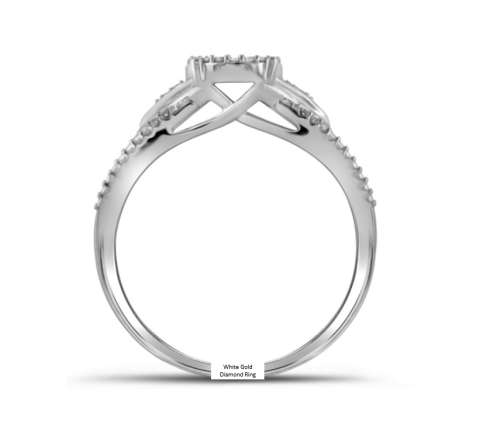 **GORGEOUS | R30639** DESIGNER PIECE | 0.350ct | DIAMOND RING | WHITE GOLD - BUY SAFE