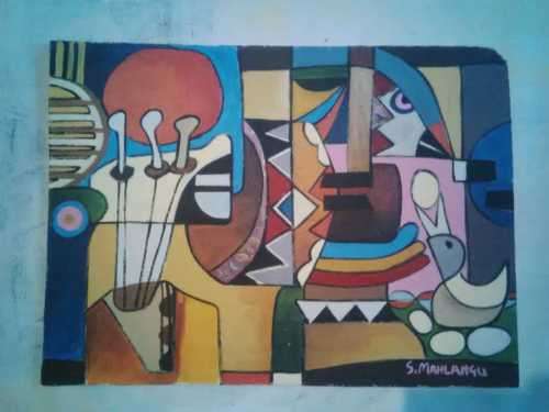 Speelman Mahlangu 1958-2004 (Mother and child "African nature")