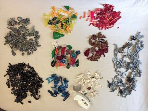 4kg of Lego Bionicle sets and parts