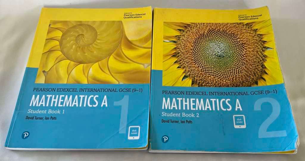 Pearson Edexcel International GCSE (9-1) Mathematics A (Book 1 & 2)