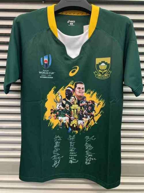 South Africa Rugby World Cup Champions 2019 Jersey Special Edition