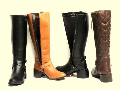 genuine leather ladies long boots