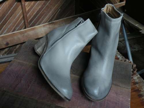 GENUINE LEATHER ANKLE BOOT