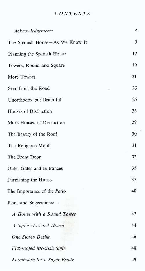 Spanish Houses of Southern Africa.