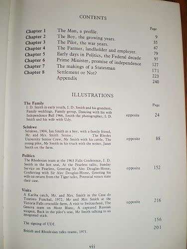 The Quiet Man: A Biography of the Hon. Ian Douglas Smith, I.D. Prime Minister of Rhodesia.