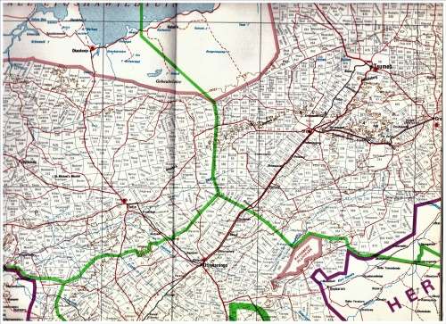 Suidwes-Afrika Afbakenings Kaart-Boek (UNIEKE Eksemplaar).