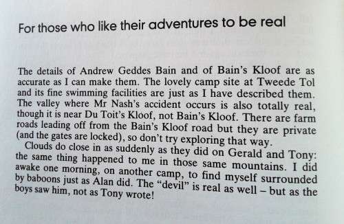 The Devil of Bain's Kloof. (SCARCE ITEM)