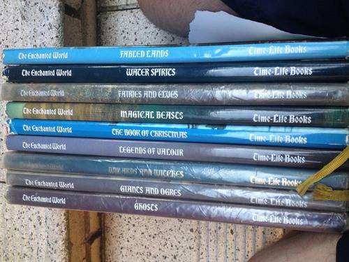 9 BOOKS THE ENCHANTED WORLD  TIME LIFE BOOKS