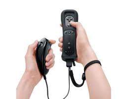 New Remote and Nunchuck Controller for Nintendo Wii black