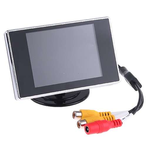 3.5" LCD Nightvision Car Rearview Monitor Video Camera