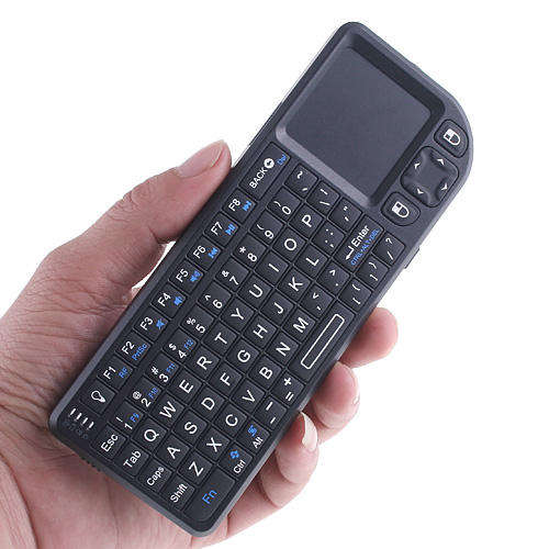 PC 2.4G Rii Mini PC Touchpad Wireless Keyboard Tastatur c1556