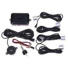 Car Parking Reverse 4 Sensors Backup Radar Sound Alert