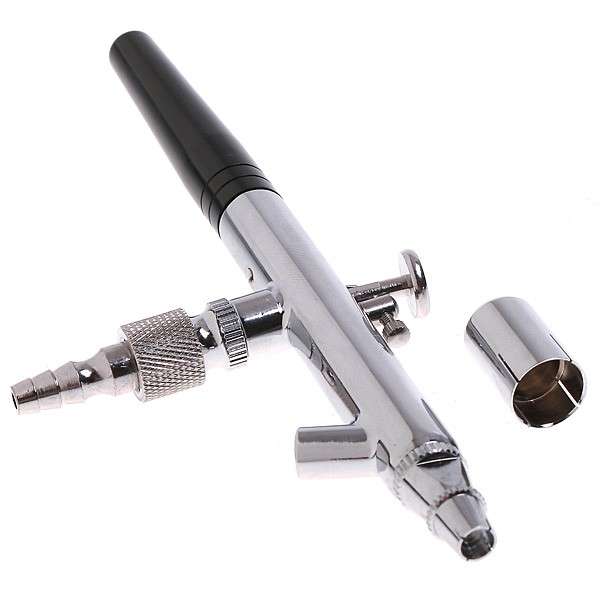 Dual action Air Brush Kit Paint Spray Gun Tool Craft Nail Art Cake Decorating H4840