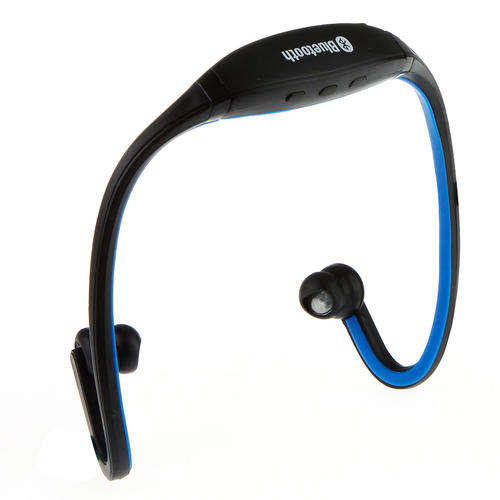Blue Sports Wireless Bluetooth Headset Earphone Headphone For Cell phone PC NEW v447bl
