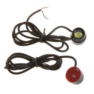 2 1.5W LED White High Power Eagle Eye Car Rear Back Up Reverse Tail Light Lamp k640