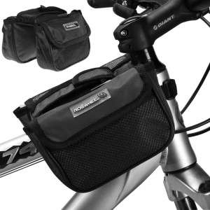 Bicycle Bike Cycling Sport Frame Front Tube Double Side Bag h9024b