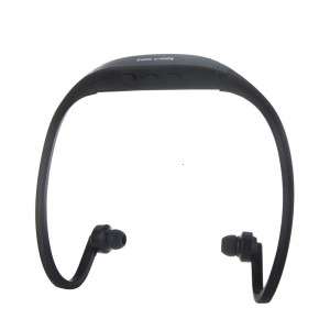 Sport MP3 WMA Music Player Wireless Headset Headphone Earphone TF/ Micro SD Card Slot Black v531b
