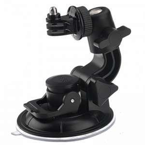 Suction Cup Mount for GoPro Hero1/2/3/3+ +1/4" Tripod Mount Adapter d987