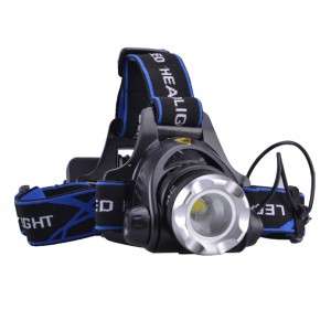 SingFire CREE XM-L T6 LED Rechargeable Headlamp Headlight 1000LM Zoomable + AC Charger  h10335