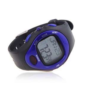 Pulse Heart Rate Monitor Calorie Counter Fitness Sport Exercise Wrist Watch h10513bl