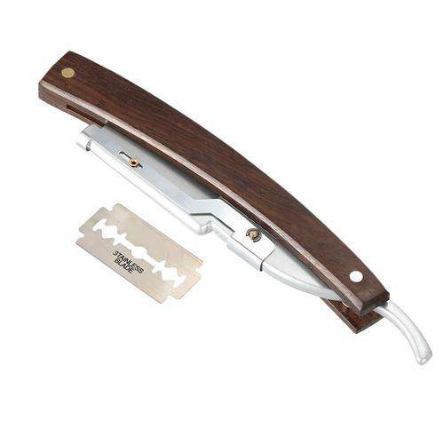 Antique Men's Straight Cut Throat Shaving Male Folding Razor Professional Retro Shaver Carbon Steel