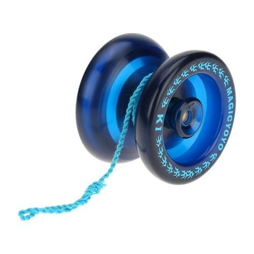 Professional Magic Yoyo K1 Spin Aluminum Alloy Metal Yoyo 8 Ball KK Bearing with Spinning String for