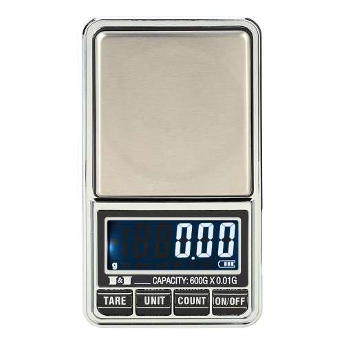 Professional Mini Digital Scale Jewelry Electronic Pocket Scale Precision Balance 600g*0.01g / 1000g