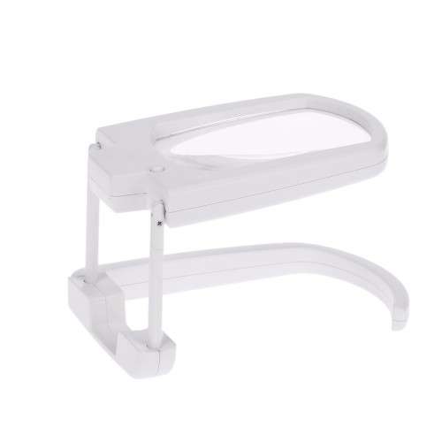 Multifunctional Portable 3X Magnification Foldable Magnifier with LED Light Magnifying Tool
