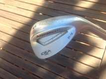 ADAMS IDEA PRO 55 DEGREES LOFT,10 DEGREES BOUNCE WEDGE STEEL SHAFT - USED CONDITION - BID TO WIN !!!