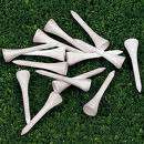 500 White Wooden Golf Tees 2 1/4 inch 62mm No reserve auction!