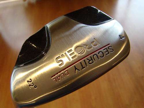 PRO ELS RIGHT HAND SECURITY RESCUE WOOD/HYBRID NO.4 (22 DEGREES) with blue gaphite shaft-BEST DEAL