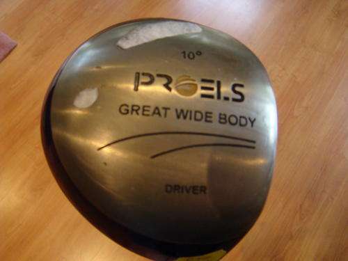 PRO ELS : GREAT WIDE BODY DRIVER with Regular graphite shaft + h/cover - Demo club - Excellent cond.