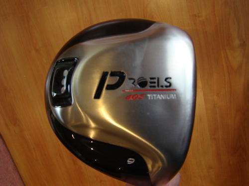 NEW !!!    PRO ELS : 405 TITANIUM DRIVER with Stiff graphite shaft + head cover :BARGAIN !!!