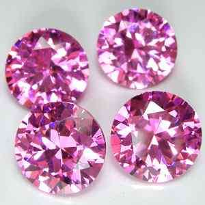 7 ct ROUND PINK LAB DIAMOND