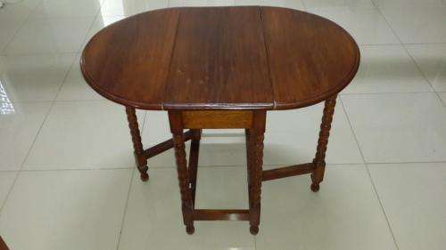 Teak Table - Folding sides (and other items)