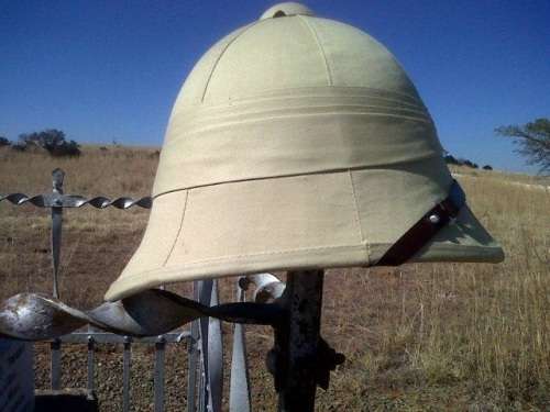 Anglo Boer War Pith Helmet