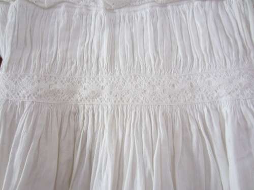 Gorgeous Antique CHRISTENING GOWN / DRESS - Cotton & Lace