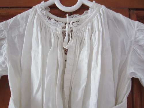 Gorgeous Antique CHRISTENING GOWN / DRESS - Cotton & Lace