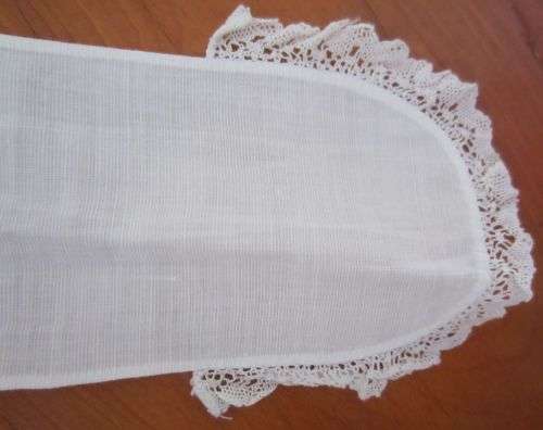 Gorgeous Antique CHRISTENING GOWN / DRESS - Cotton & Lace